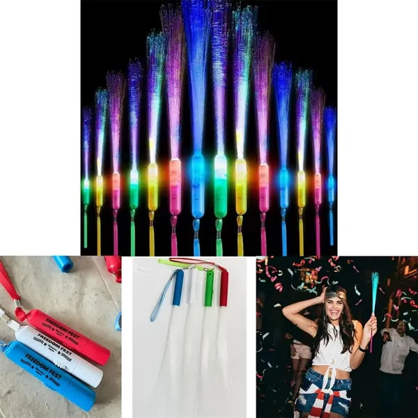 Glow Fiber Sticks LED Light Wand