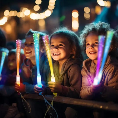 Glow Fiber Sticks LED Light Wand
