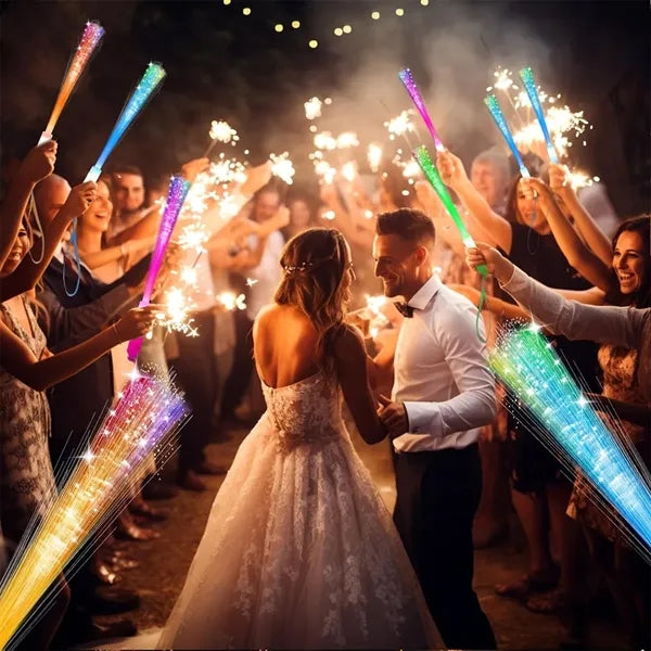 Glow Fiber Sticks LED Light Wand