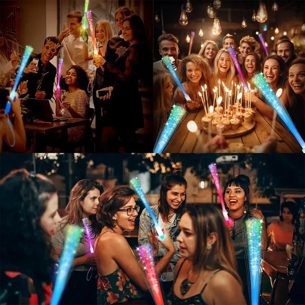 Glow Fiber Sticks LED Light Wand