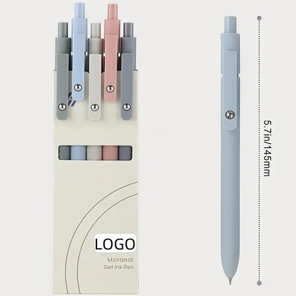 5 Pack Quick Dry Gel Pens Fine Point