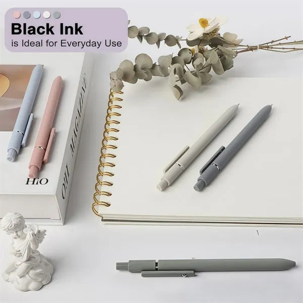 5 Pack Quick Dry Gel Pens Fine Point