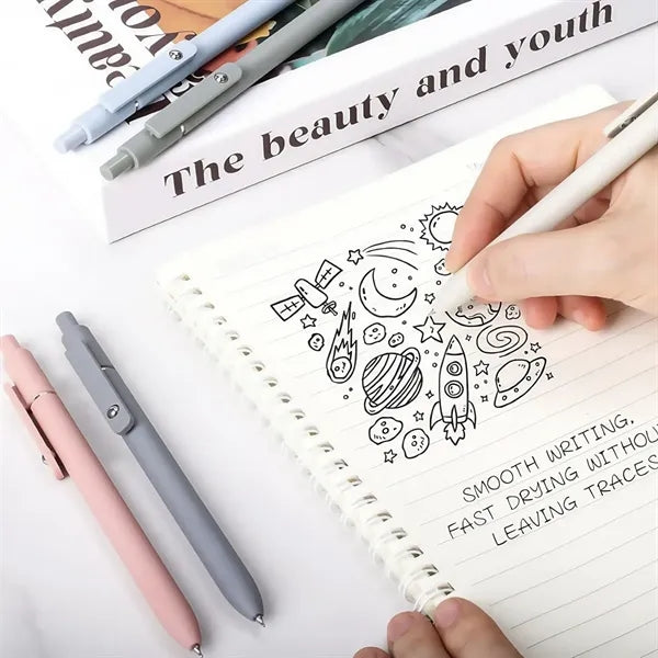5 Pack Quick Dry Gel Pens Fine Point