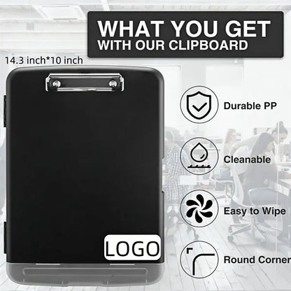 High Capacity Clipboard With Storage Case