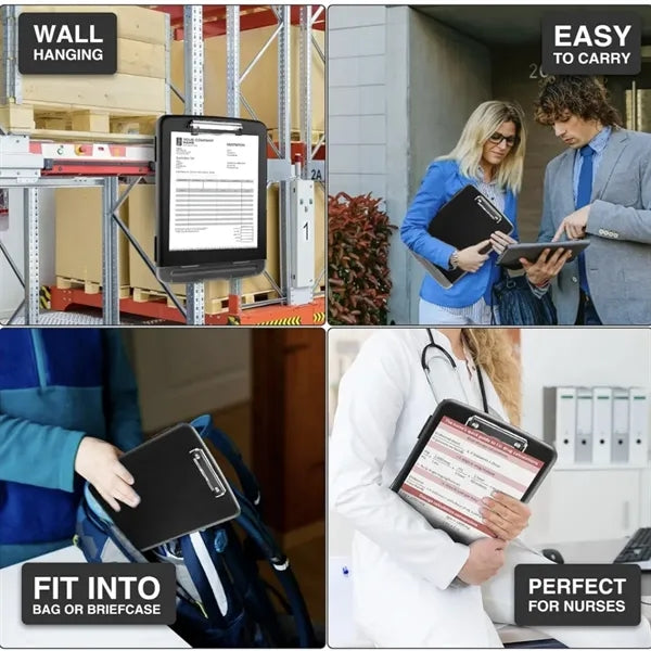 High Capacity Clipboard With Storage Case