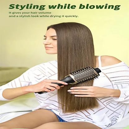Ionic Oval Hair Dryer and Volumizer Brush