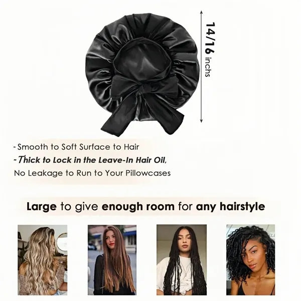 Satin Sleep Bonnet for Hair Protection