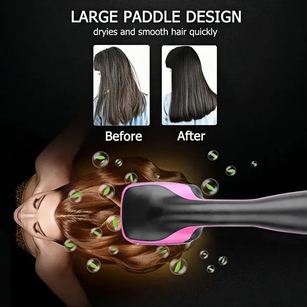 2-in-1 Ionic Ceramic Hair Dryer Brush