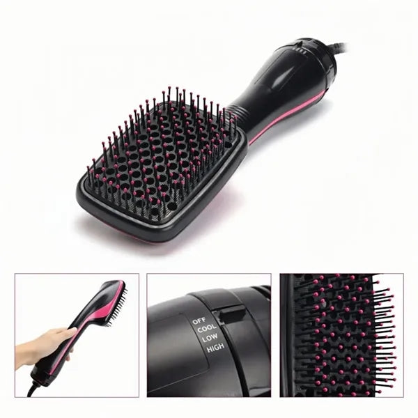 2-in-1 Ionic Ceramic Hair Dryer Brush