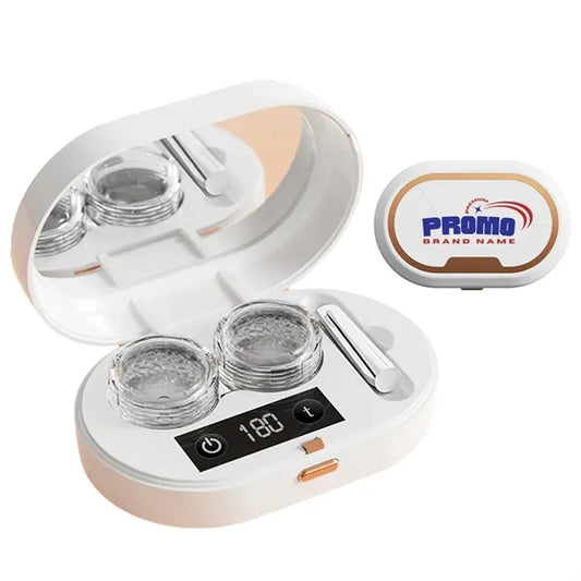 Portable Contact Lens Cleaning Rinsing And Sterilizing Box