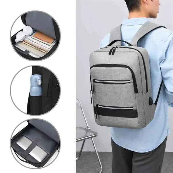 Travel Backpack with USB Port