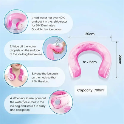 Summer Outdoor Rapid Neck Cooling Tube