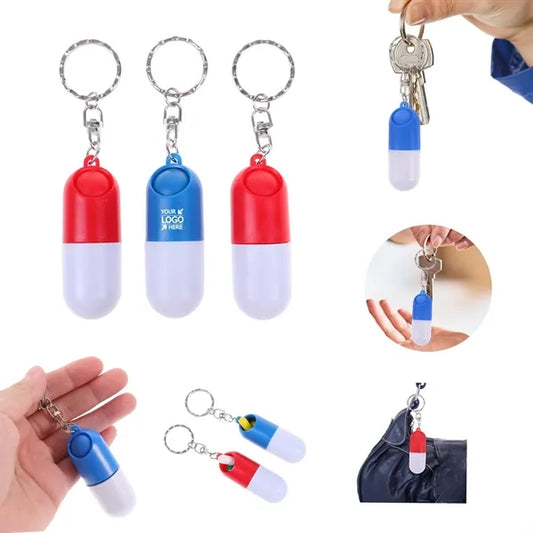 Mini Portable Pill Case Keychain