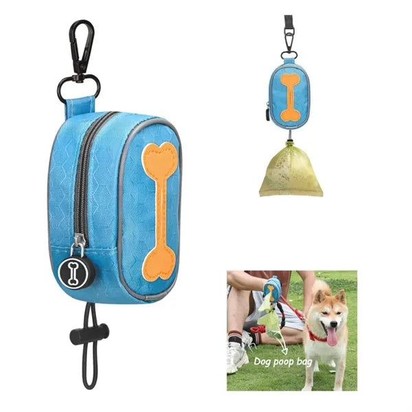 Hands Free Dog Poop Waterproof Bag Holder