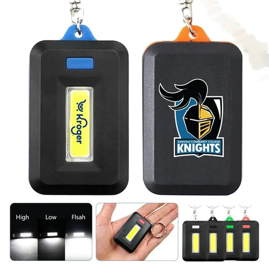 Mini Cob Keychain Flashlight