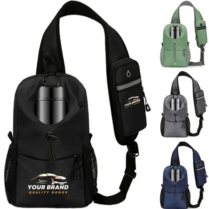Outdoor Fitness Lightweight Waterproof Crossbody Waist Bag