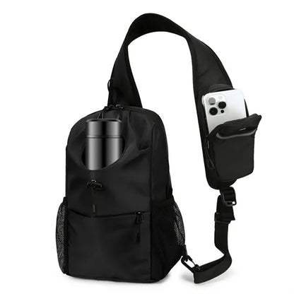 Outdoor Fitness Lightweight Waterproof Crossbody Waist Bag