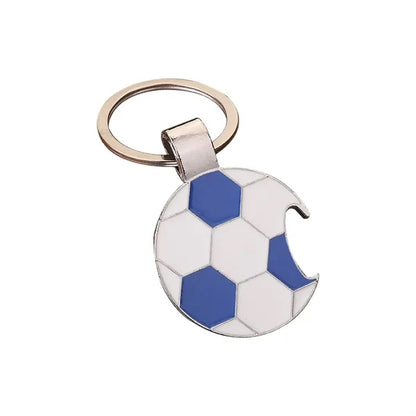 Football Corkscrew Keychain
