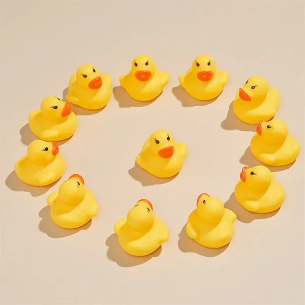 Little yellow duck swimming toy pinch call small gift