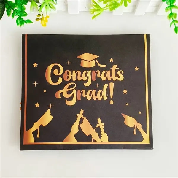 Graduation Season-Music & Light 3D Greeting Card