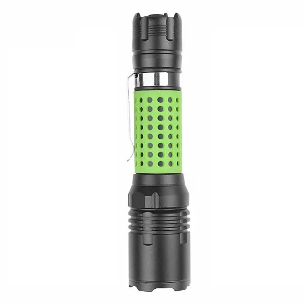 Multi-Function Zoom LED Flashlight - Compact & Rechargeable