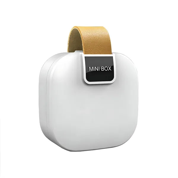 Mini Portable Plastic Storage Box for Earbuds Data Cables