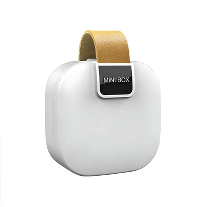 Mini Portable Plastic Storage Box for Earbuds Data Cables