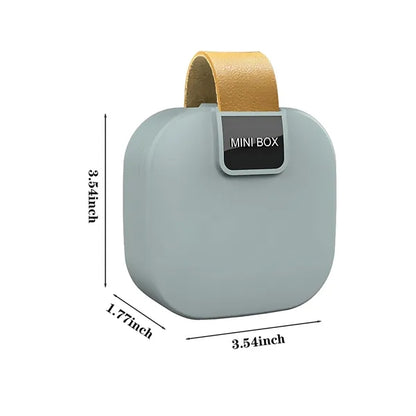 Mini Portable Plastic Storage Box for Earbuds Data Cables