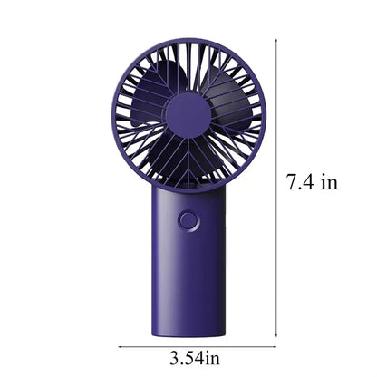 Mini Portable USB Rechargeable Handheld Fan