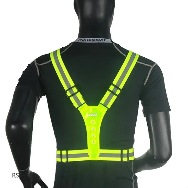 V-Shaped LED Reflective Vest