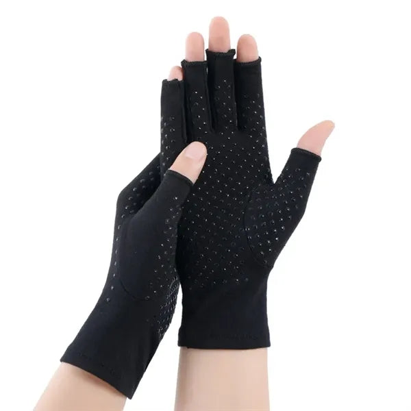 Half-Finger Compression Gloves