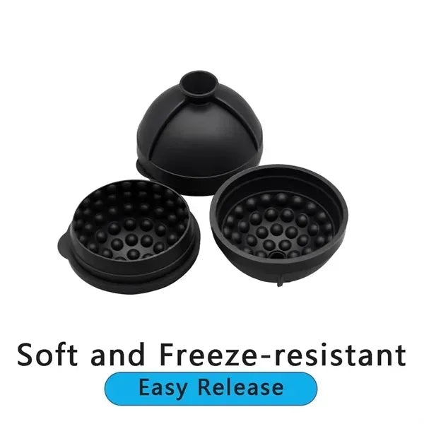 Golf Ball Ice Molds ( 2.8 " x 2.9"  )