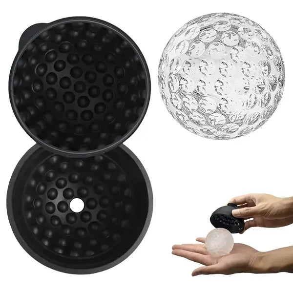 Golf Ball Ice Molds ( 2.8 " x 2.9"  )