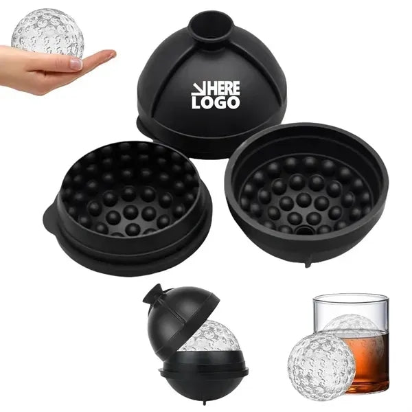 Golf Ball Ice Molds ( 2.8 " x 2.9"  )