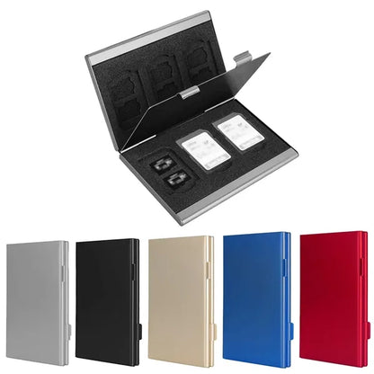Aluminum Alloy SD Card Case