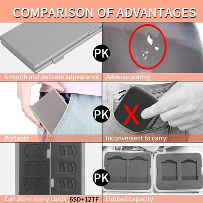 Aluminum Alloy SD Card Case