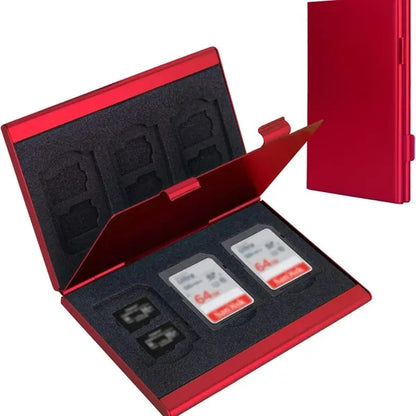 Aluminum Alloy SD Card Case