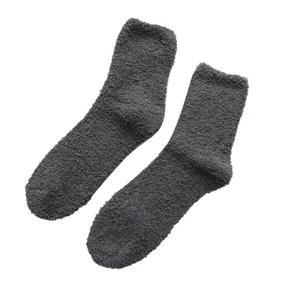 Fuzzy Ankle Socks
