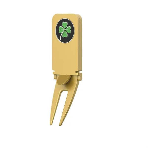Golf Divot Tool with Metal Fork  Cigar Holder