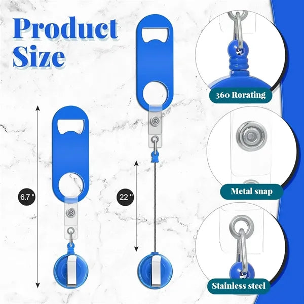 Retractable Beer Bottle Opener