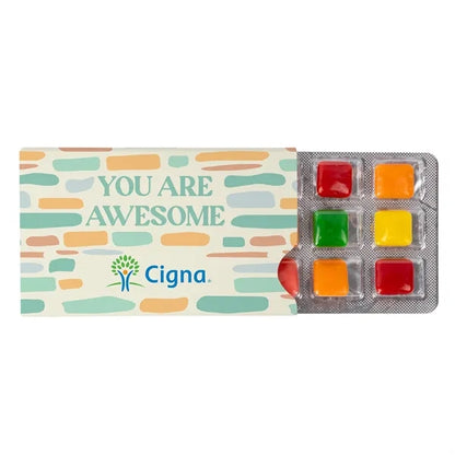 Assorted Chicklet Gum Pack