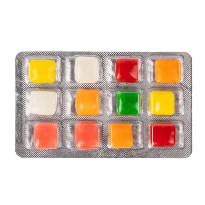 Assorted Chicklet Gum Pack