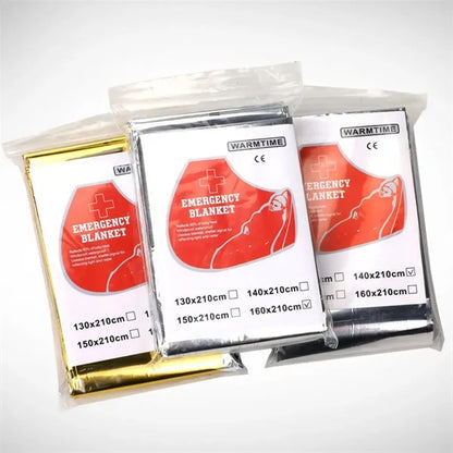 Emergency  Survival Thermal First Aid Foil Blanket