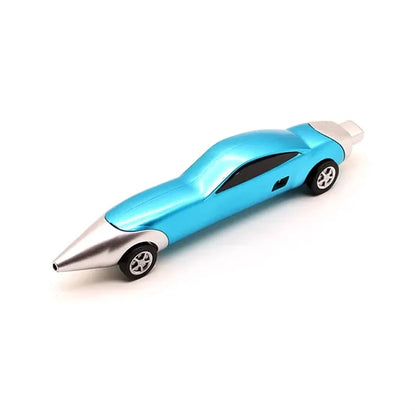 Car Shape Ballpoint Pen With Sliding Wheels Creative Gift