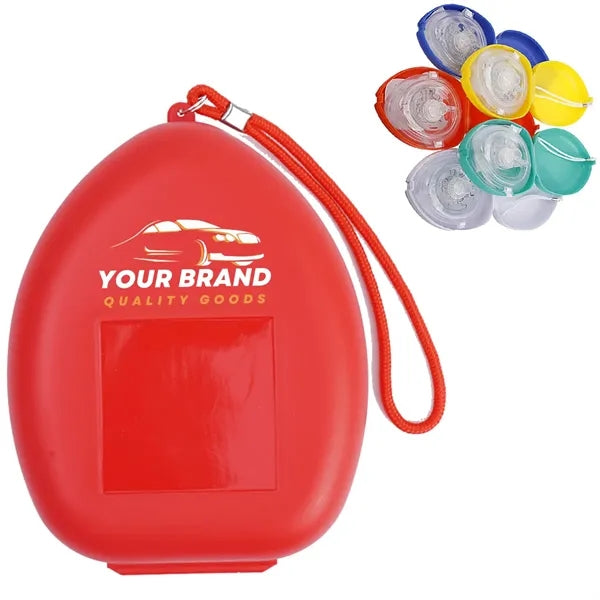 CPR Artificial Respiration Mask First Aid Supplies