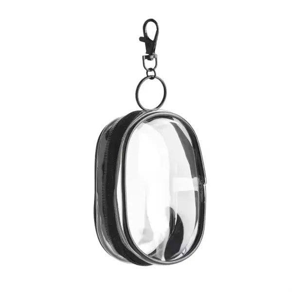 Transparent Charging Cable Organizer With Keychain