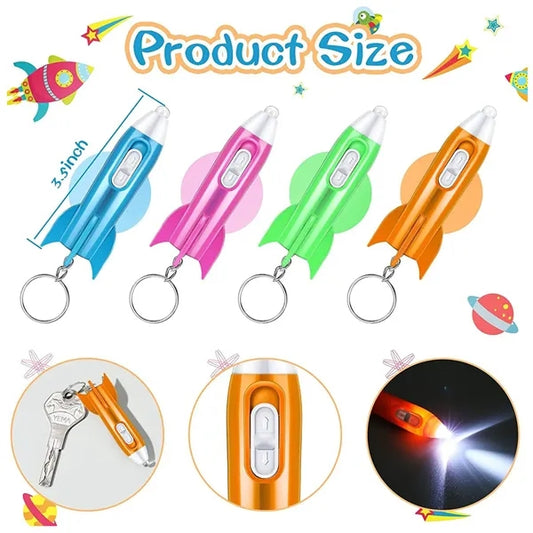 Mini LED Flashlight Keychain