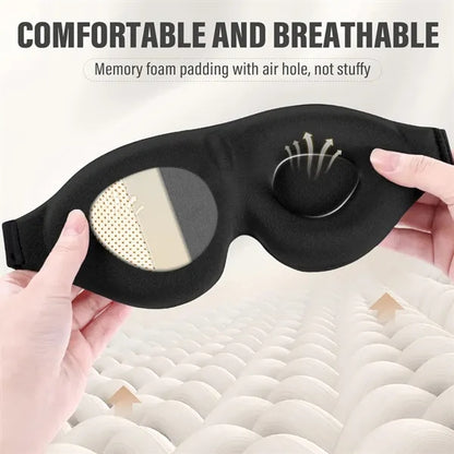 Custom 3D Eye Sleeping Mask for Side Sleeper