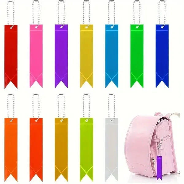 Pvc Safety Reflective Backpack Pendant