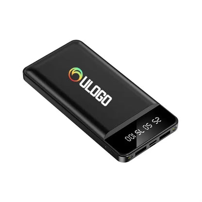 Ultra Thin 10000mAh Power Bank With LED Flashlight